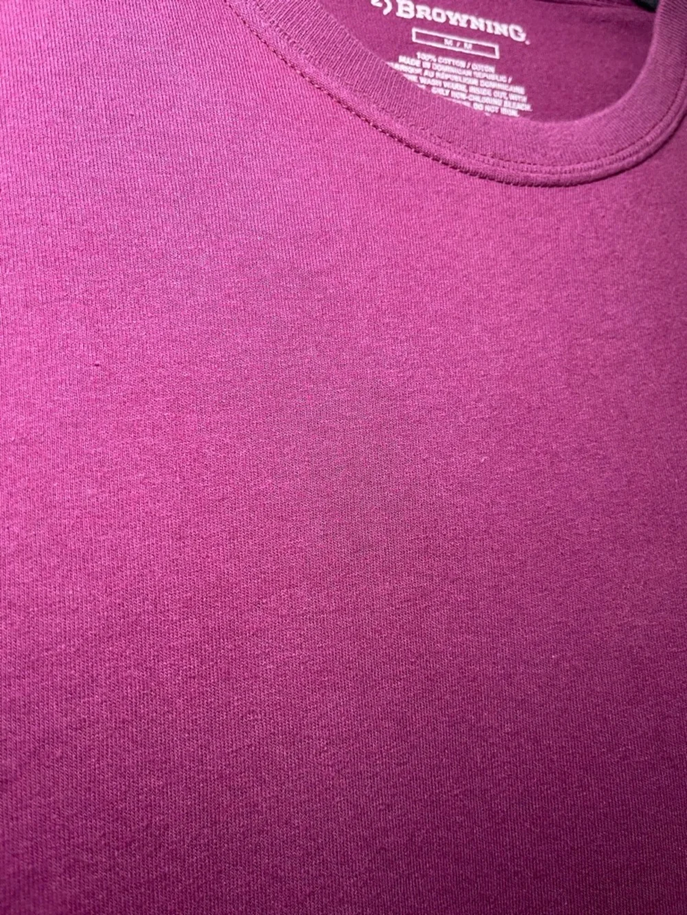 Browning Women’s Maroon Outdoors Hunter Graphic Short Sleeve Tee Size Medium - Picture 8 of 8